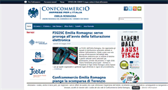 Desktop Screenshot of confcommercio-er.it